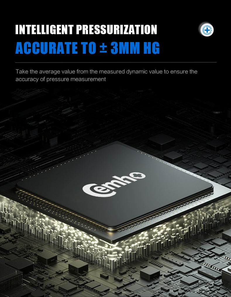 Ziqing Automatic Arm-in Blood Pressure Monitor – One-Touch Operation, LCD Display, Clinically Accurate