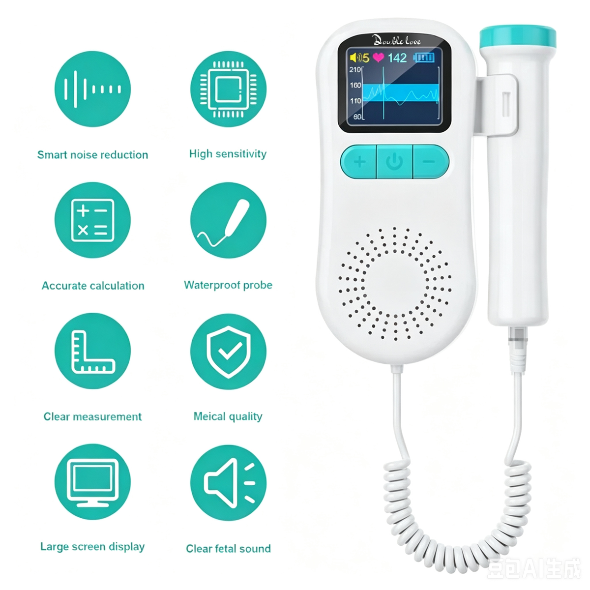 Double love Baby Sound Listener – Curve Visualization Edition