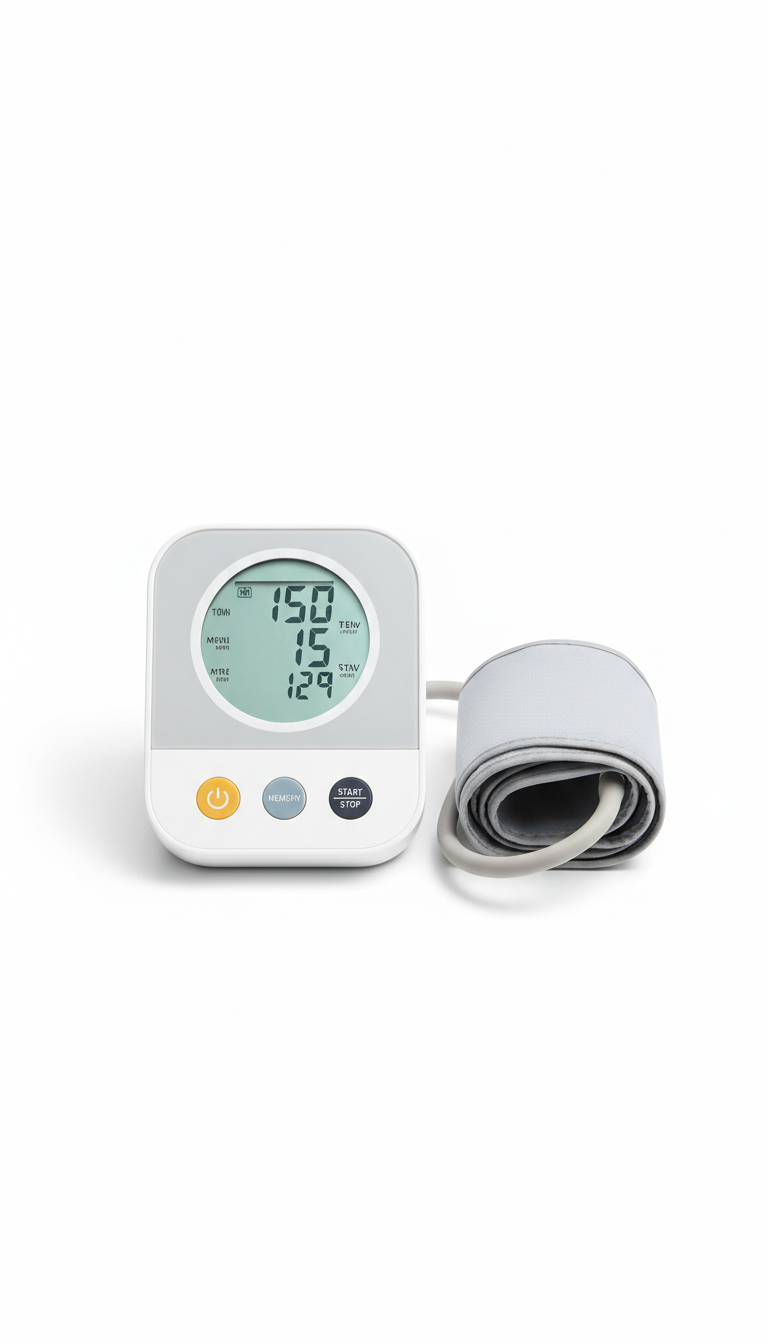 Smart Blood Pressure Monitor With App Sync