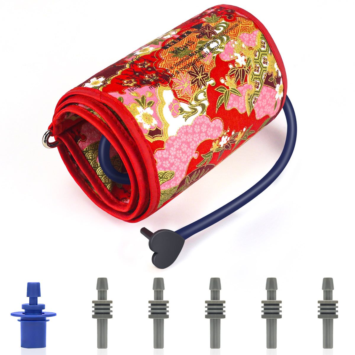 Manguito pequeño para presión arterial pediátrica/infantil (15-24 cm) con 6 conectores de presión arterial diferentes, compatible con casi todos los monitores de presión arterial.
