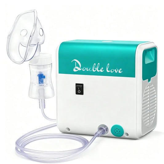 Double love Compressor Nebulizer Device – Fine Mist, Efficient, With Storage