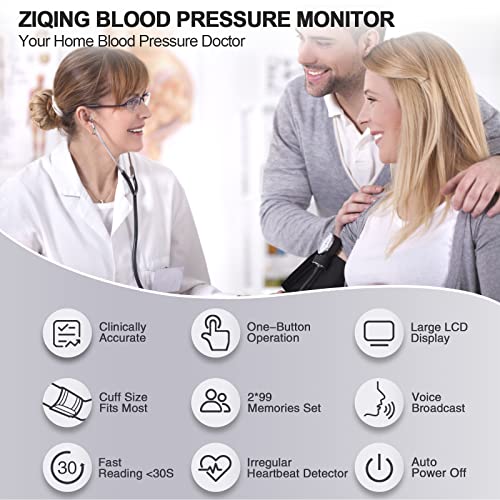 Tensiómetro de brazo Ziqing - LCD con indicador de la OMS