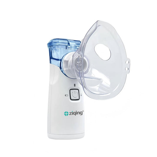 Ziqing Portable Handheld Nebulizer with Mask and Mouthpiece