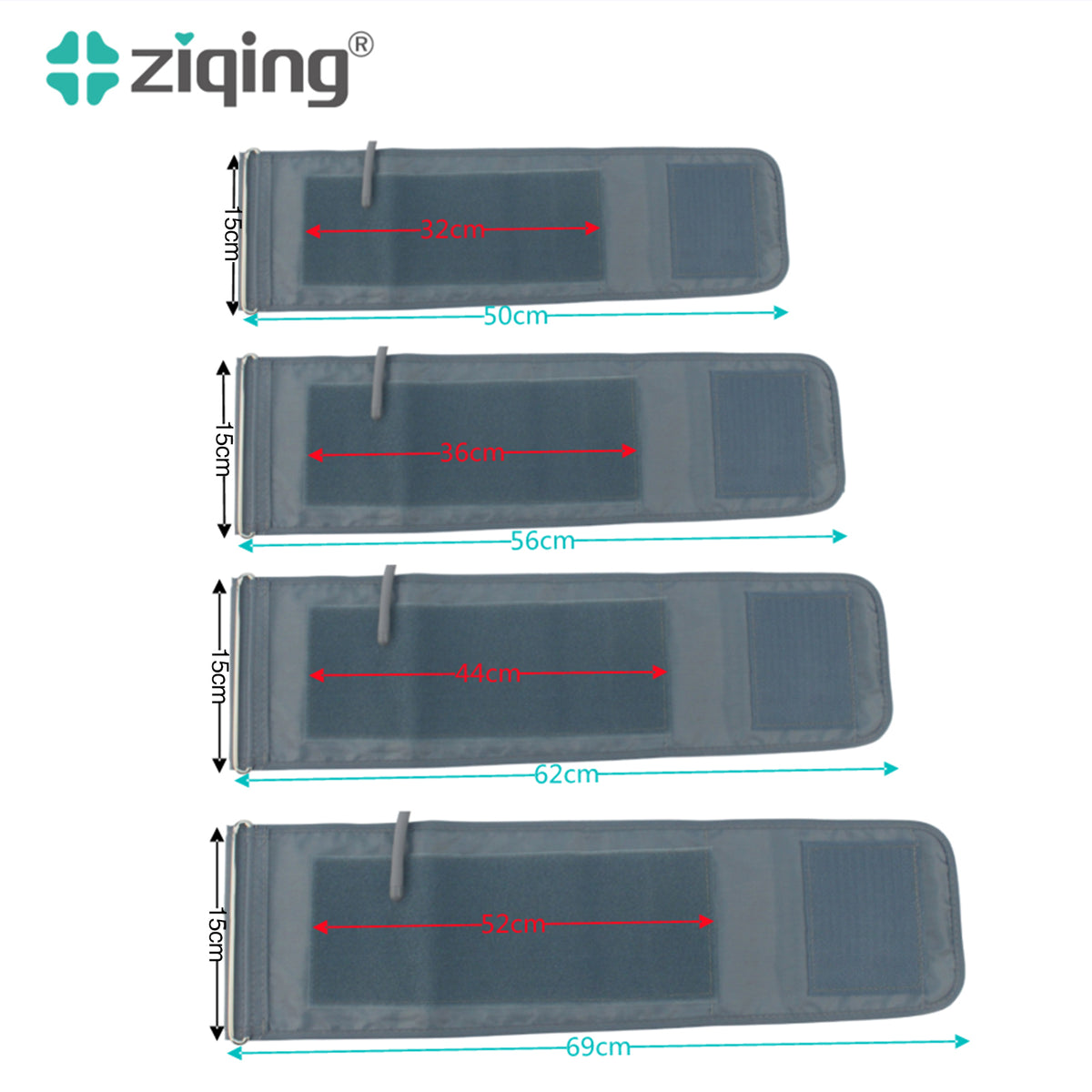 Манжета для измерения артериального давления ziqing 32-52 см, большая, для взрослых, тонометр, сфигмоманометр, цифровой автоматический измеритель артериального давления 