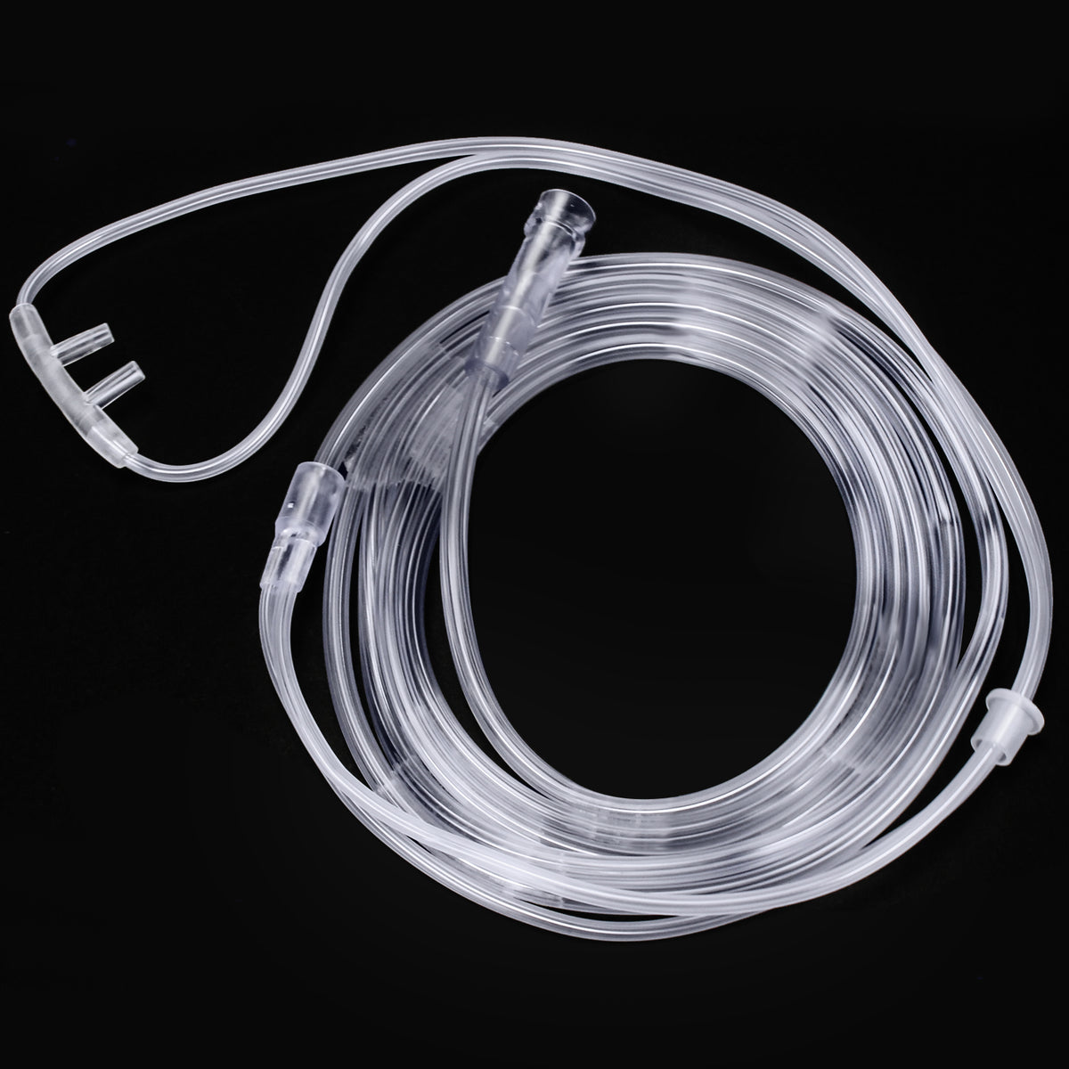 Tubo Nasal desechable médico de PVC, generador de oxígeno doméstico, tubo de oxígeno, accesorios oxigenador, cánula de oxígeno 
