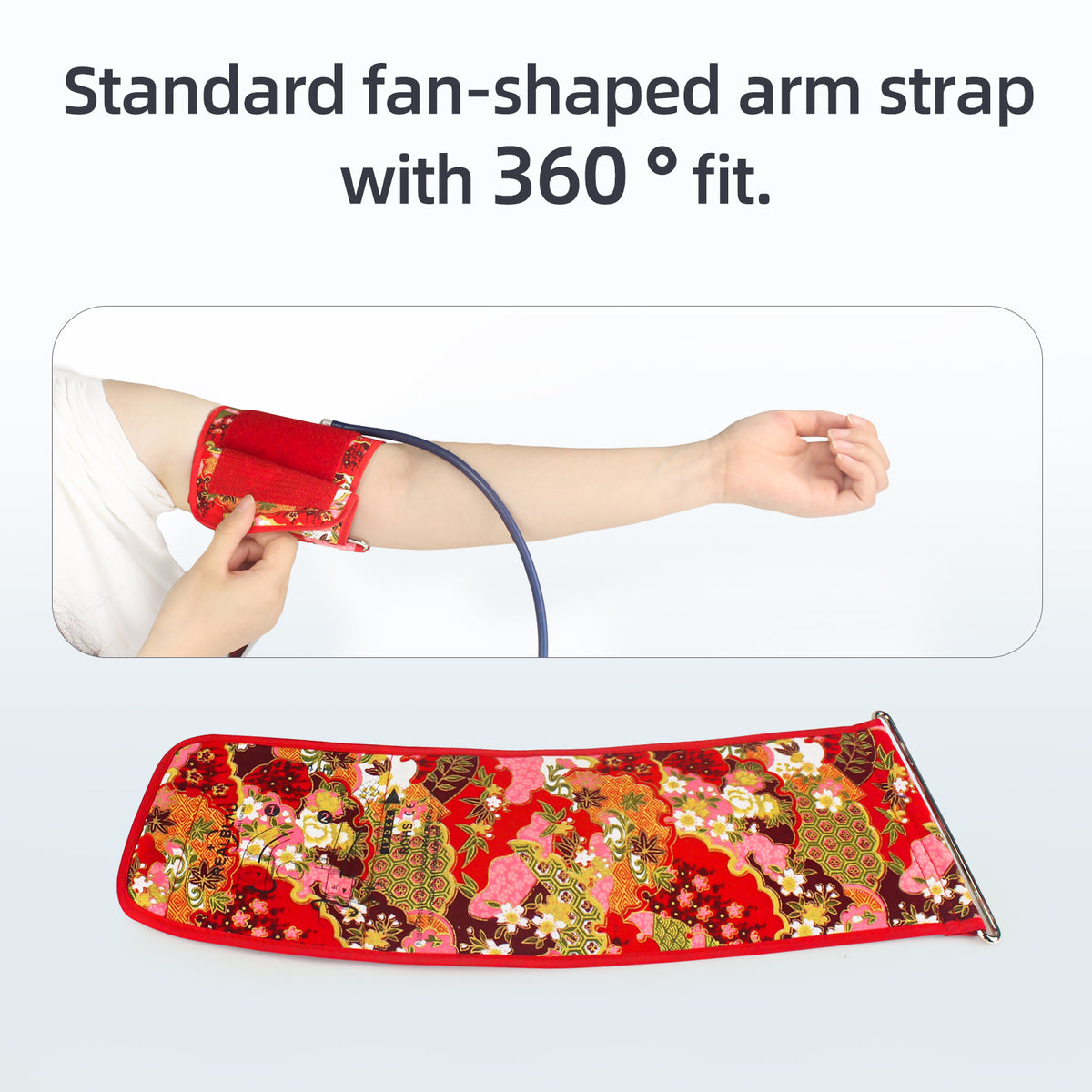 Manguito pequeño para presión arterial pediátrica/infantil (15-24 cm) con 6 conectores de presión arterial diferentes, compatible con casi todos los monitores de presión arterial.