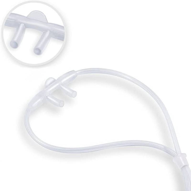 Tubo Nasal desechable médico de PVC, generador de oxígeno doméstico, tubo de oxígeno, accesorios oxigenador, cánula de oxígeno 