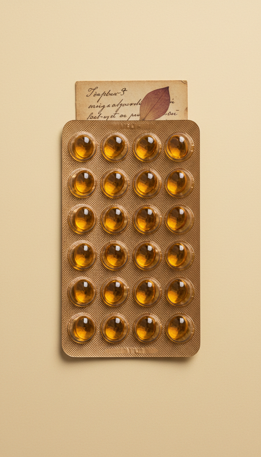 Omega-3 Softgel Capsules Blister Pack