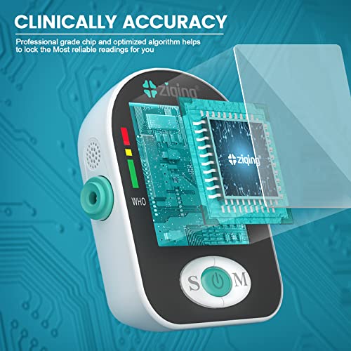 Monitor de presión arterial de brazo Ziqing: pantalla LCD y almacenamiento preciso del brazalete