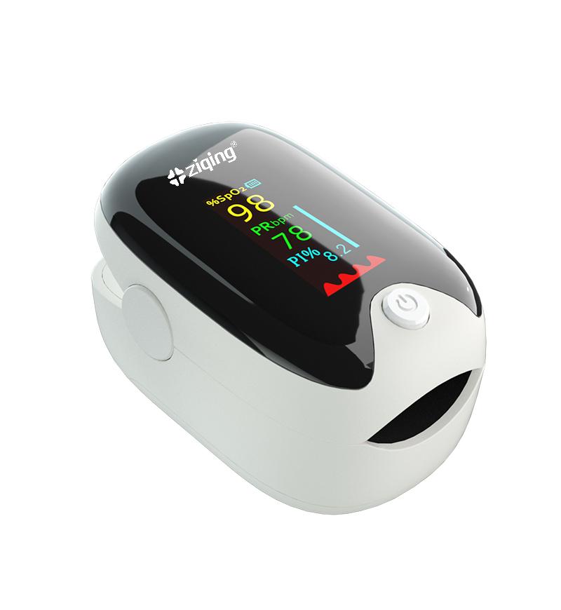 Ziqing Fingertip Pulse Oximeter with Color TFT Display