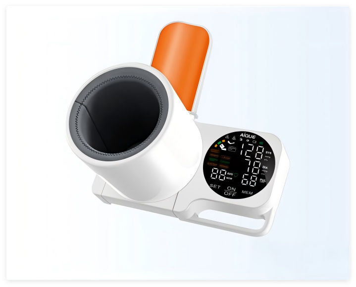 Ziqing Automatic Arm-in Blood Pressure Monitor – CE certification, LED Screen Display, Clinically Accurate