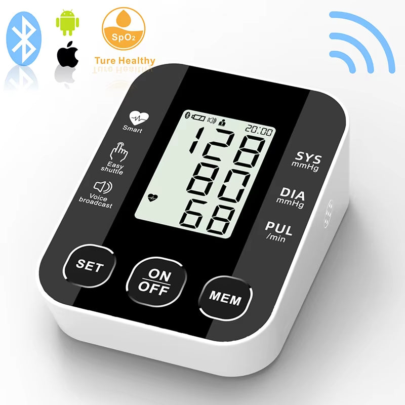 Tensiómetro de brazo Ziqing - LCD y ritmo cardíaco irregular 