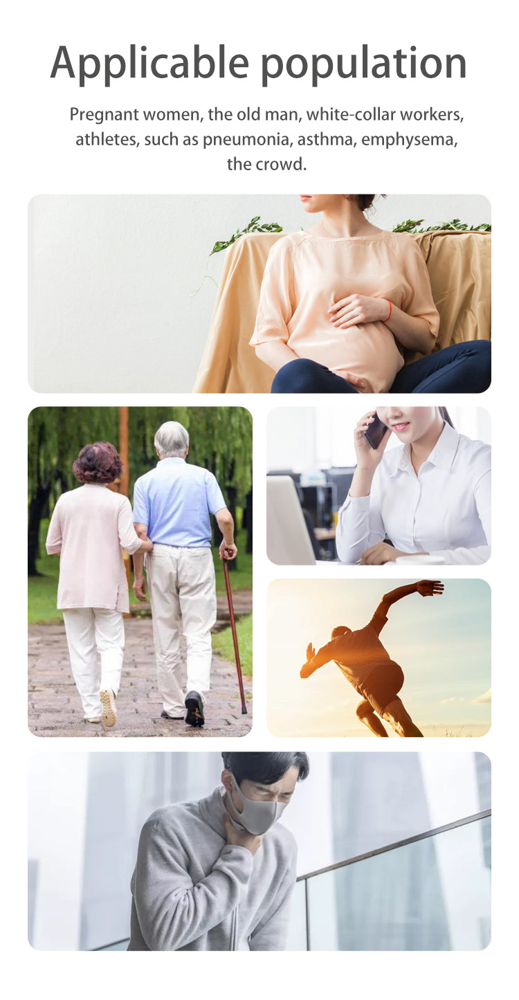 Pulse Flow Portable Oxygen Concentrator | Ziqing Compact Design 95% Concentration