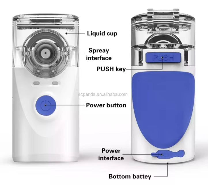 Ziqing Handheld Mist Device | Compact, USB & Battery Powered