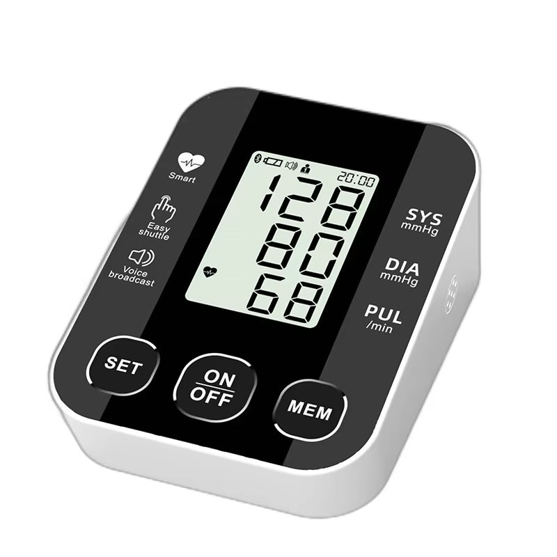 Tensiómetro de brazo Ziqing - LCD y ritmo cardíaco irregular 