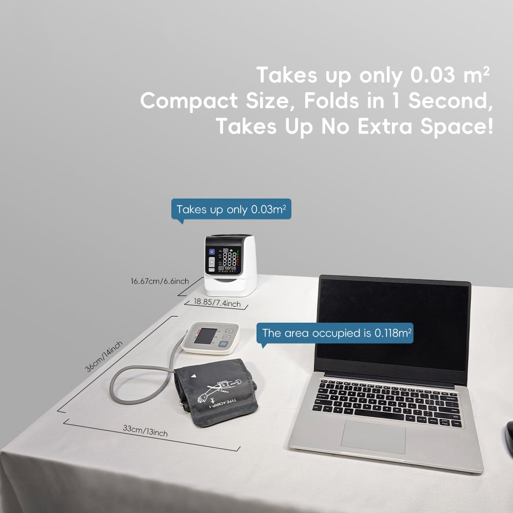 Ziqing Automatic Arm-in Blood Pressure Monitor – CE certification, LED Screen Display, Clinically Accurate
