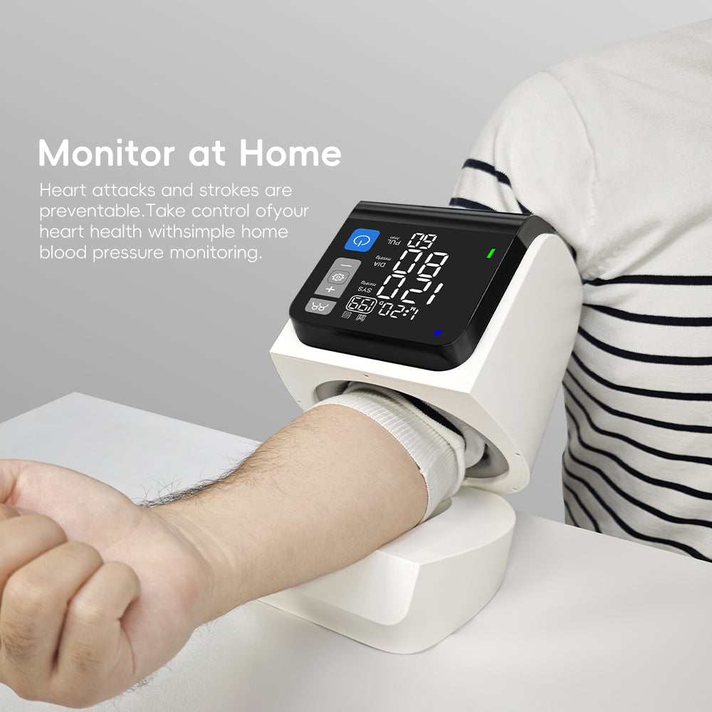 Ziqing Automatic Arm-in Blood Pressure Monitor – CE certification, LED Screen Display, Clinically Accurate