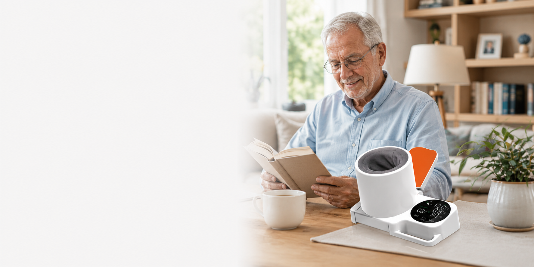 Blood pressure care in an everyday home setting