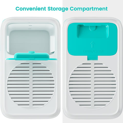 WH-02 Compressor Nebulizer — Storage compartment detail